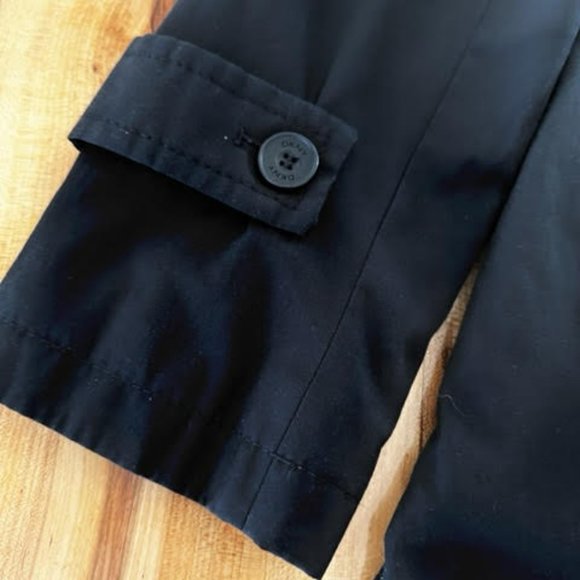 DKNY Black Dress Coat - Picture 3 of 9